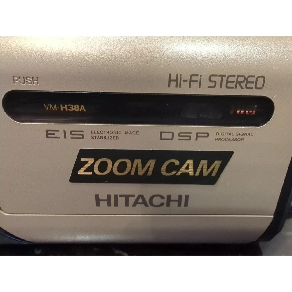 Hitachi VM-H38A Video 8 Hi8 Camcorder With Accessories. For Parts.